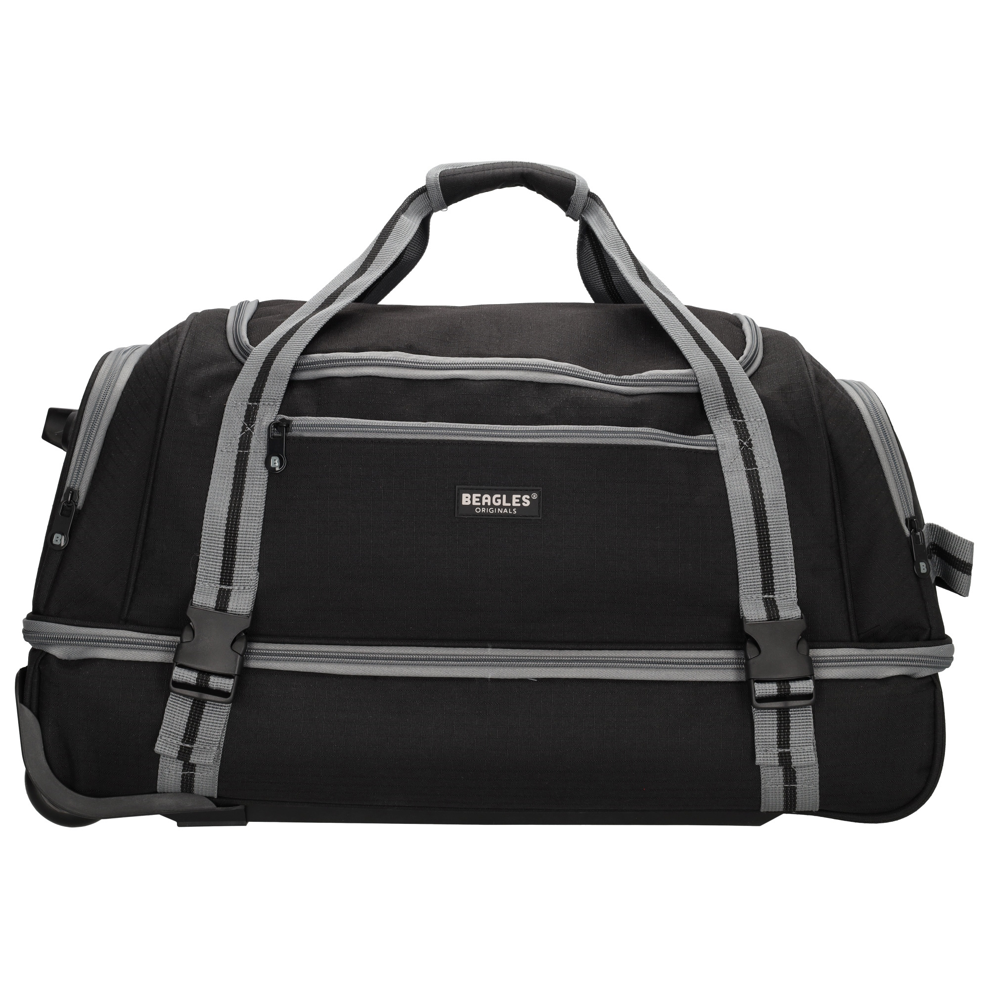Levně Beagles Originals cestovní taška na kolečkách 61L - černá