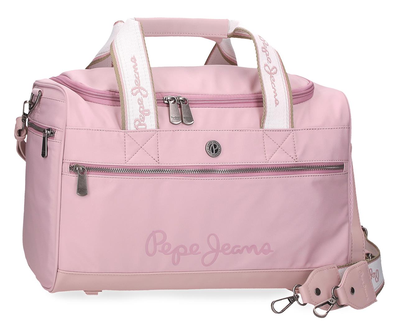 Levně Pepe Jeans Corin dámská cestovní taška 20L - růžová