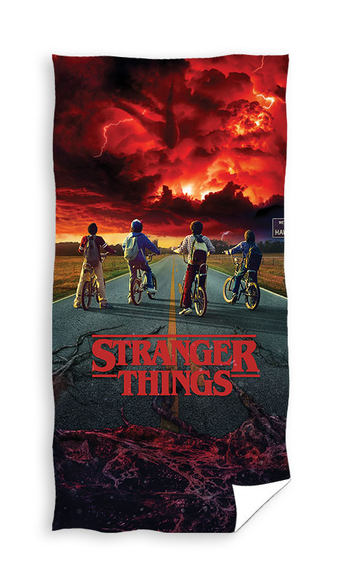 Levně Safta Ručník z mikrovlákna Stranger Things