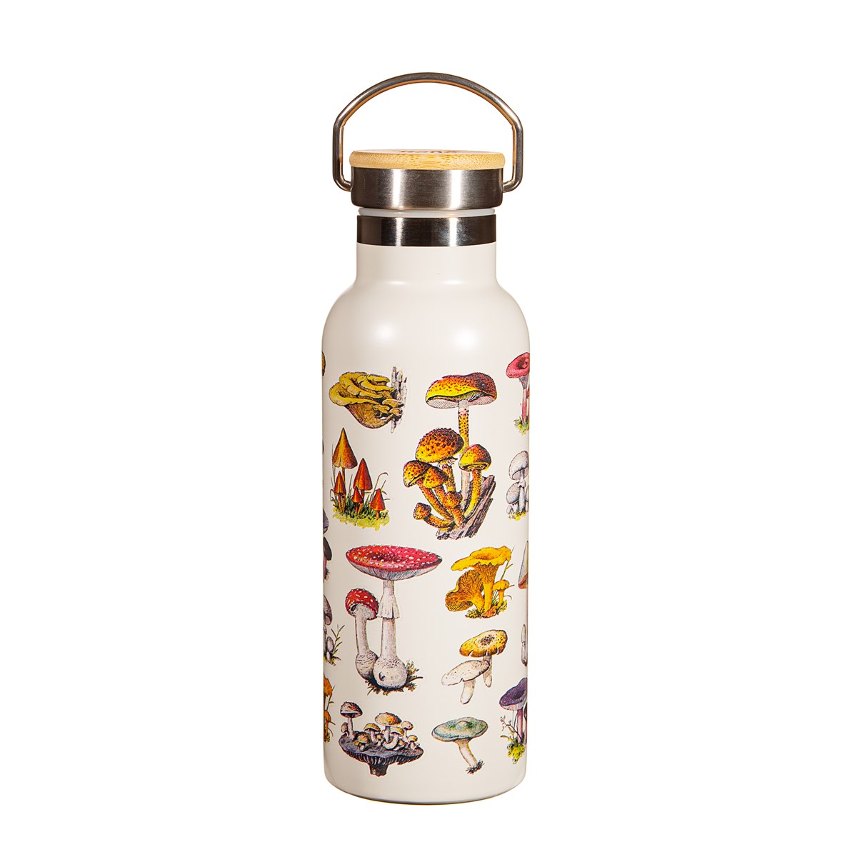 Levně Sass & Belle nerezová láhev na vodu Vintage Mushroom - 500ml