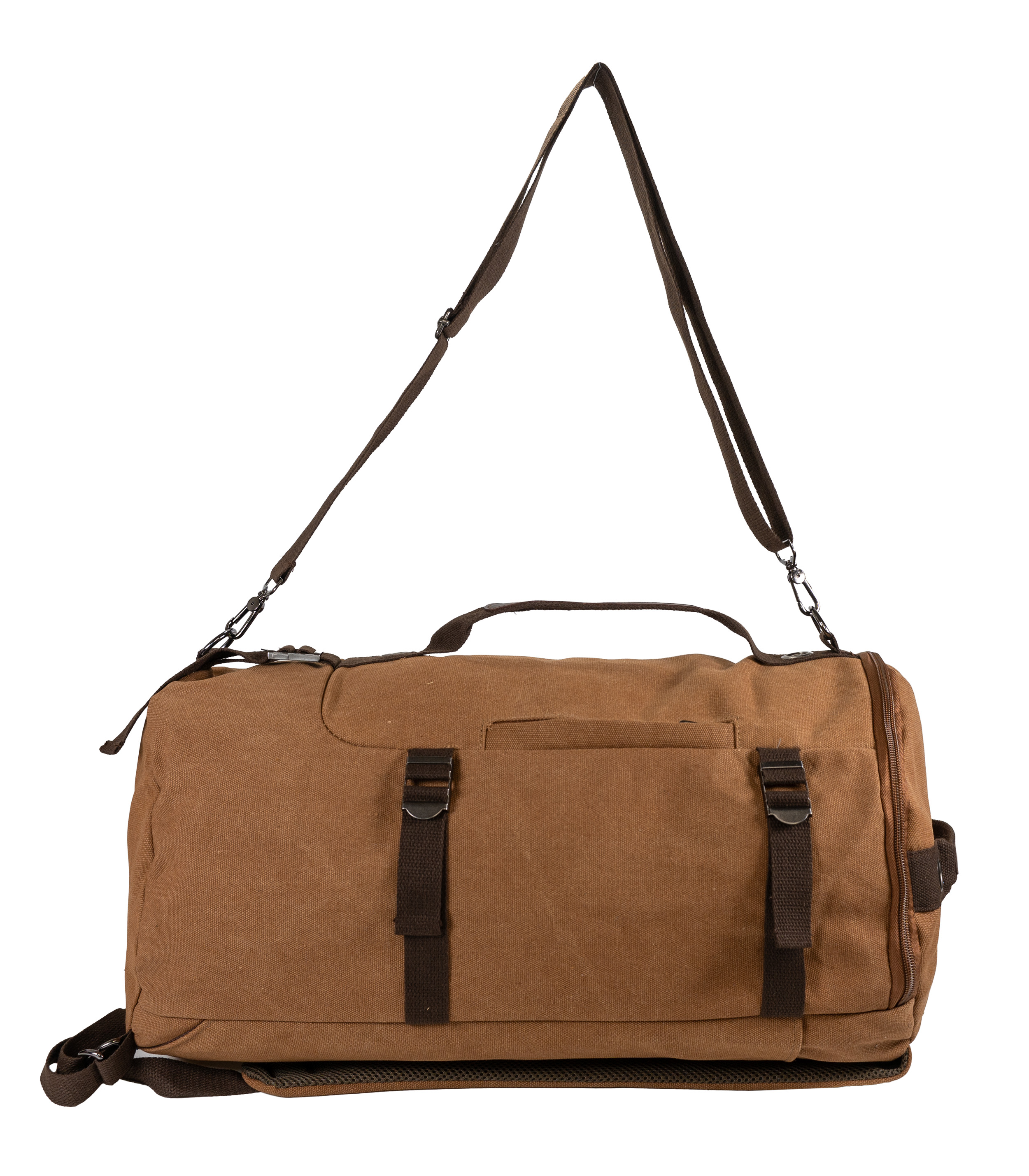 Levně SPORT plátěný batoh / cestovní taška - 24,5 L - hnědá