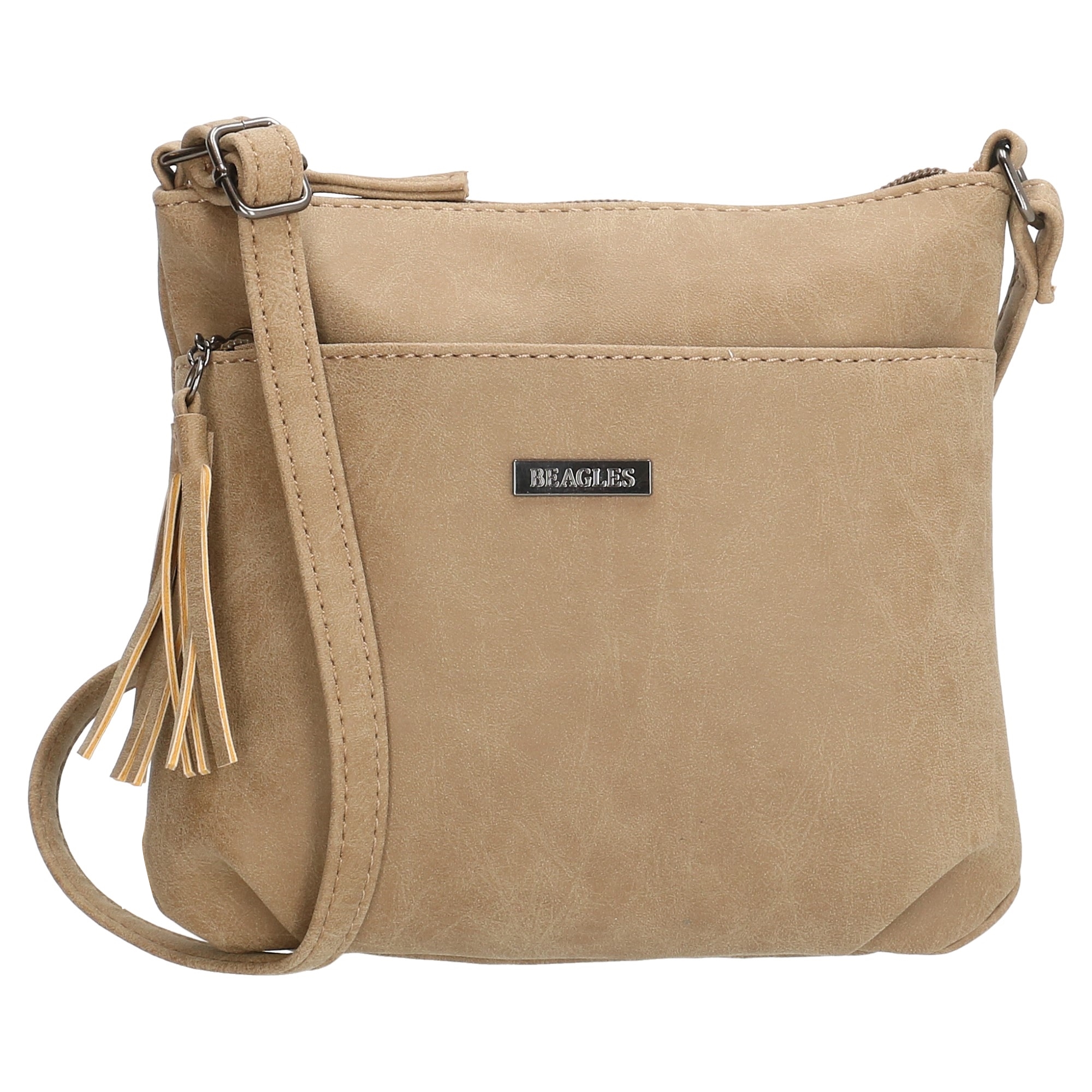 Levně Dámská menší crossbody taška Beagles La Costera - taupe