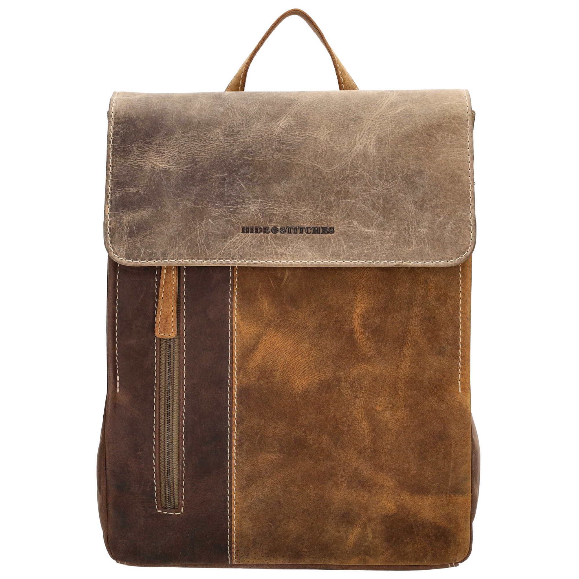 Kožený batoh -  Himalaya - Hide & Stitches - 8 L - Hnědý