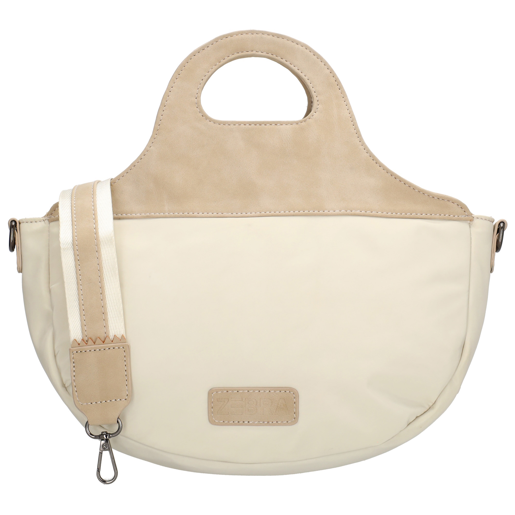 Stylová kabelka s originálním designem - Selene - Zebra Trends - 5 L - krémová