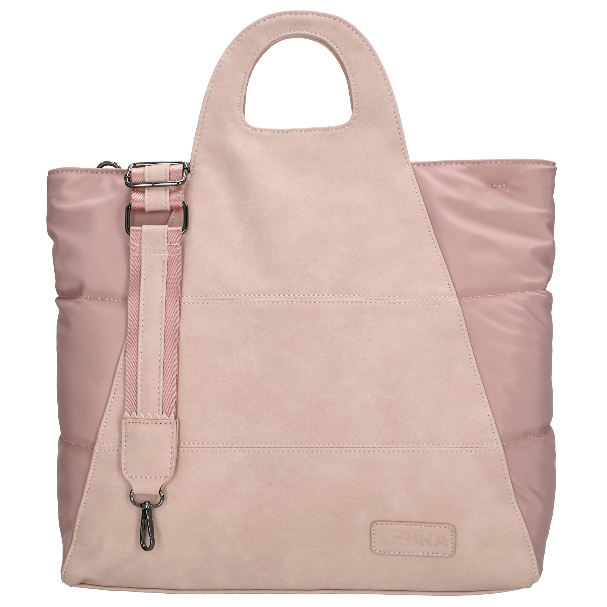 Stylová kabelka s originálním designem - Selene - Zebra Trends - 16 L - starorůžová