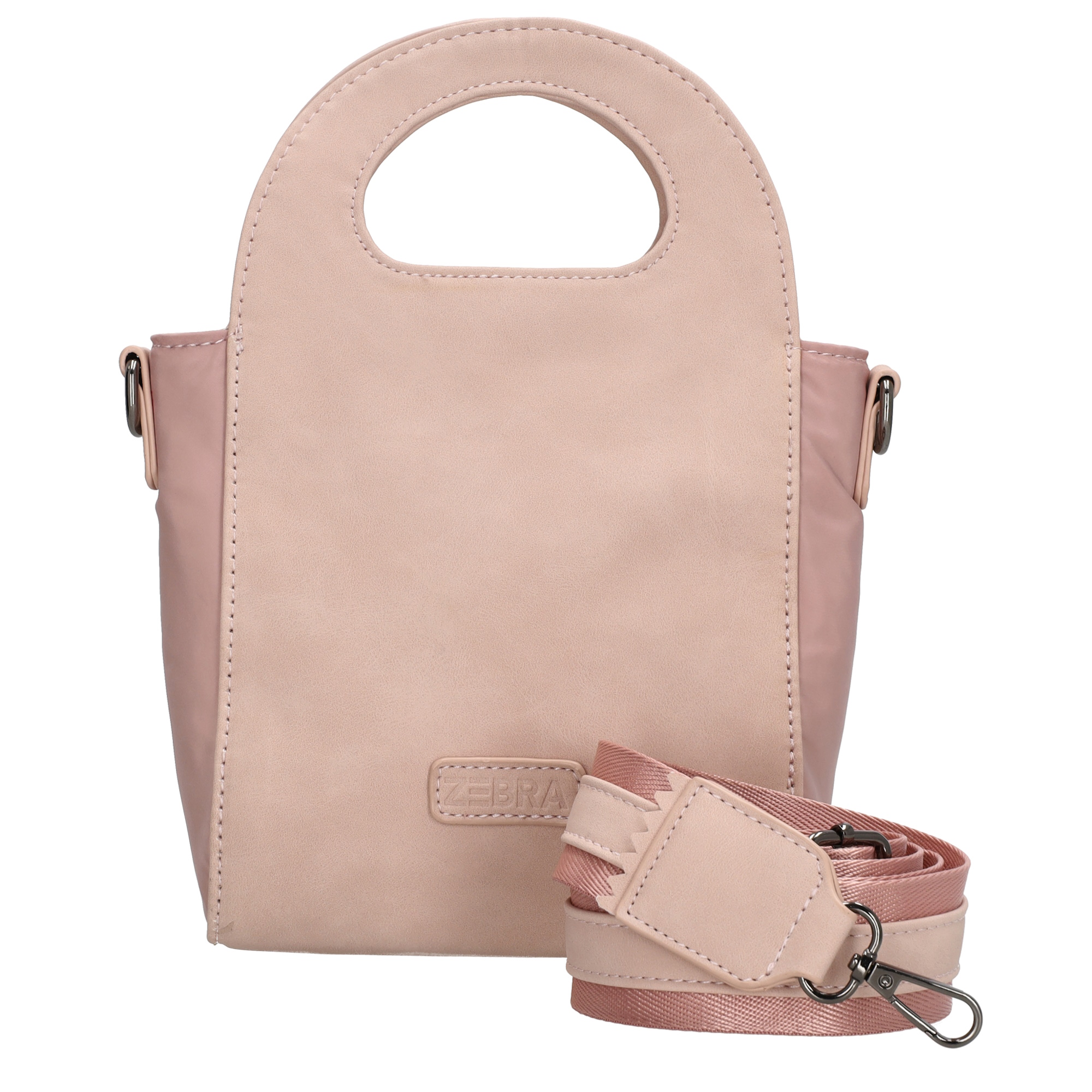 Malá stylová kabelka - Selene - Zebra Trends - 2 L - starorůžová