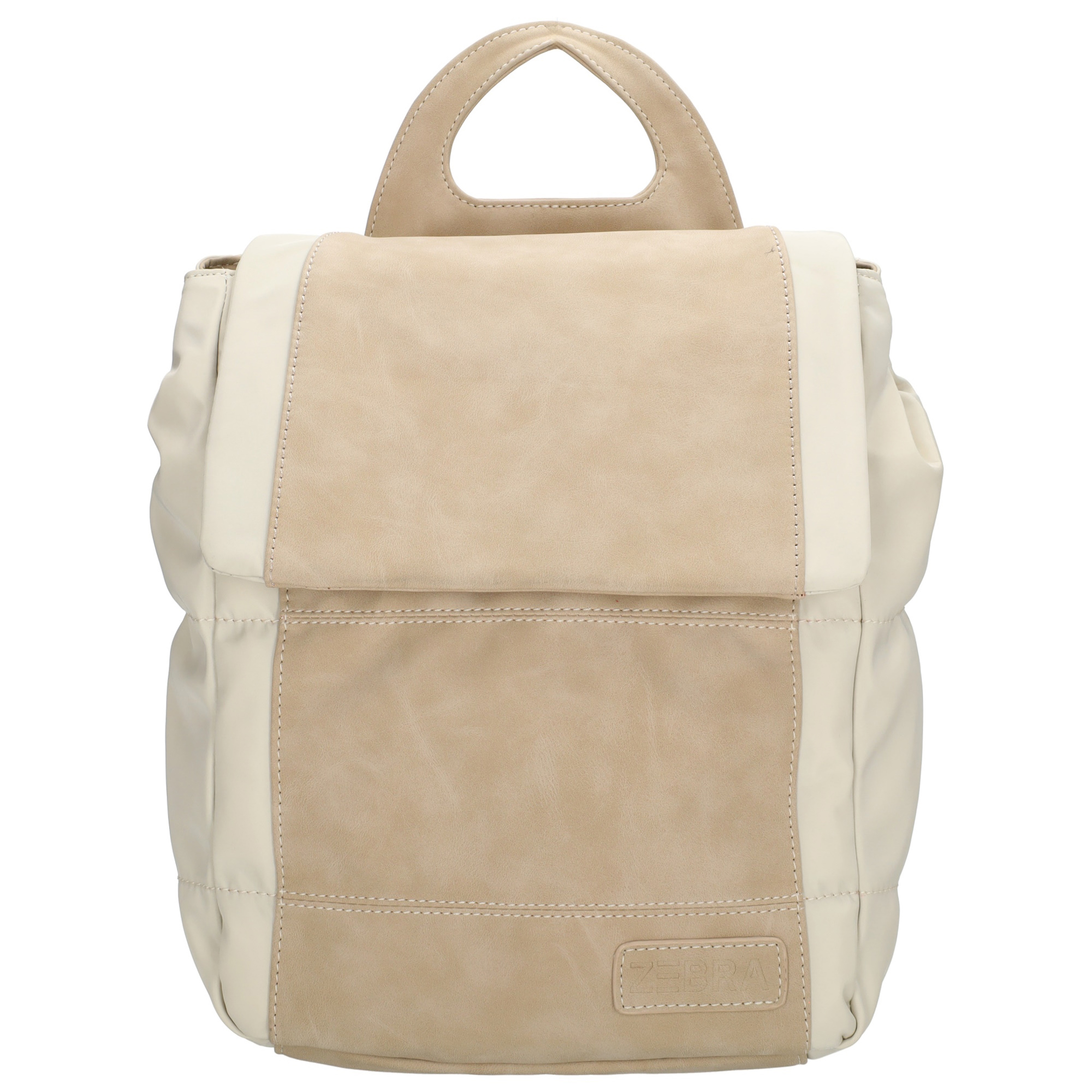 Stylový batoh - Selene - Zebra Trends - 8 L - krémová