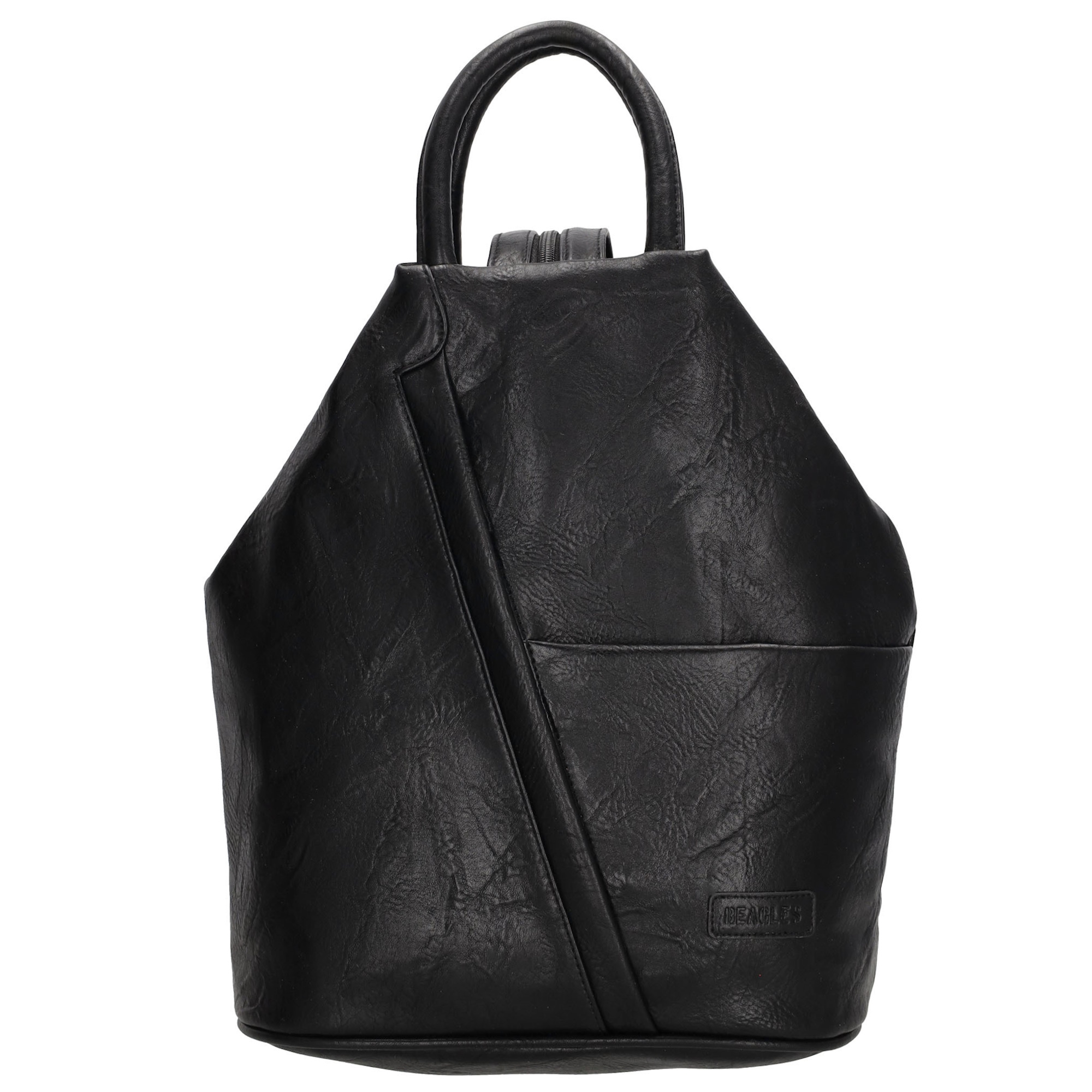 Stylový trojúhelníkový batoh - Murcia - Beagles - 13 L - černá