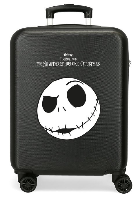 Disney Dětský kabinový kufr NIGHTMARE JACK 55 cm - 34 L- černý