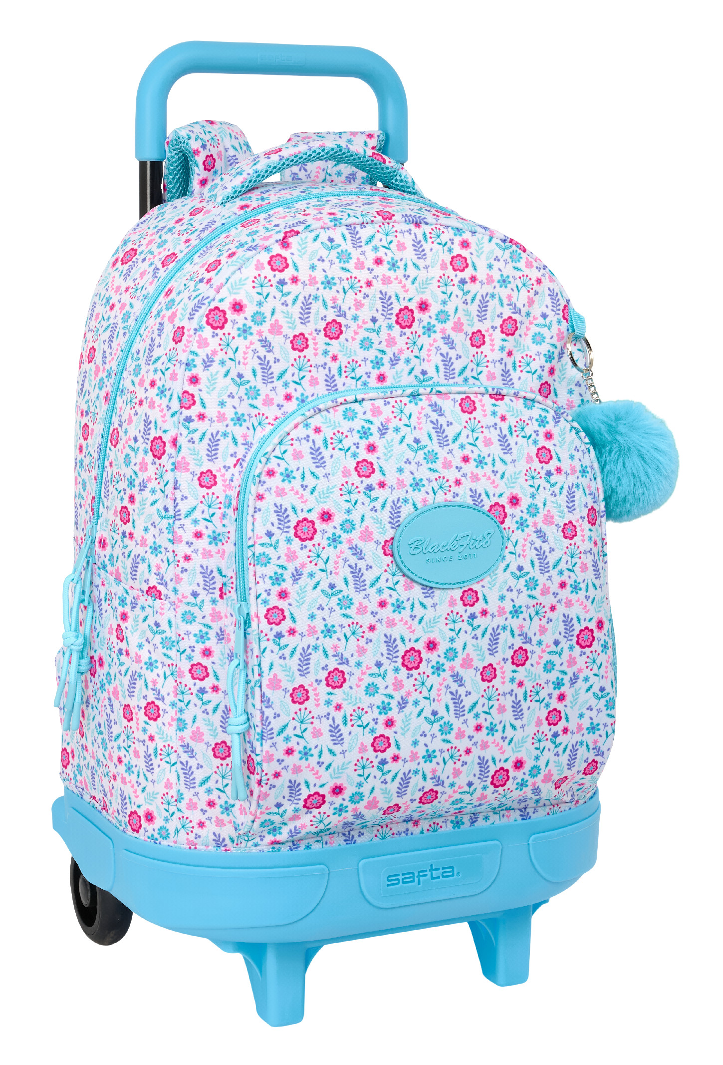 Školní batoh na kolečkách Safta Blackfit8 "Cool" - 33 L