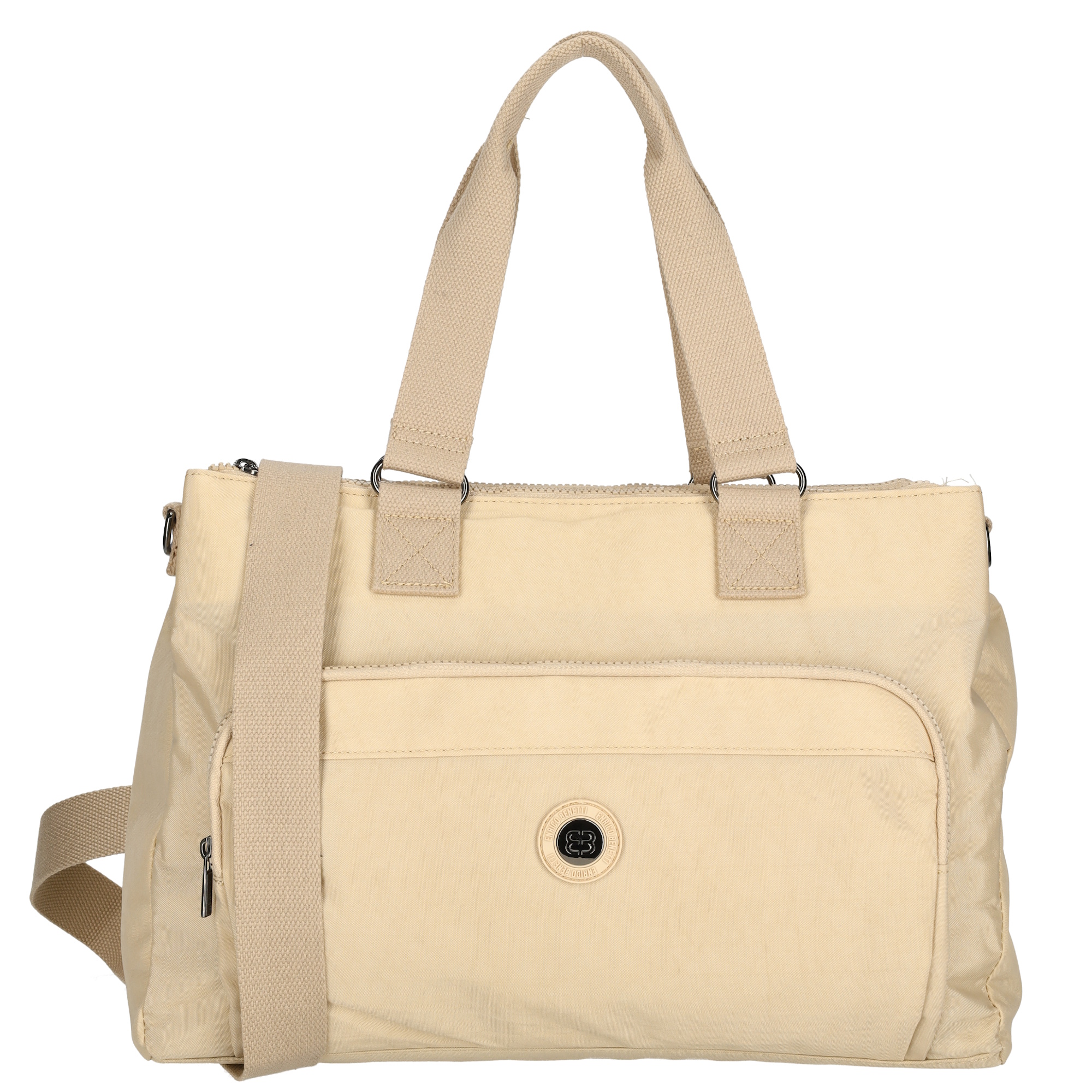 Dámská taška na notebook 15" Crinkle Enrico Benetti - béžová