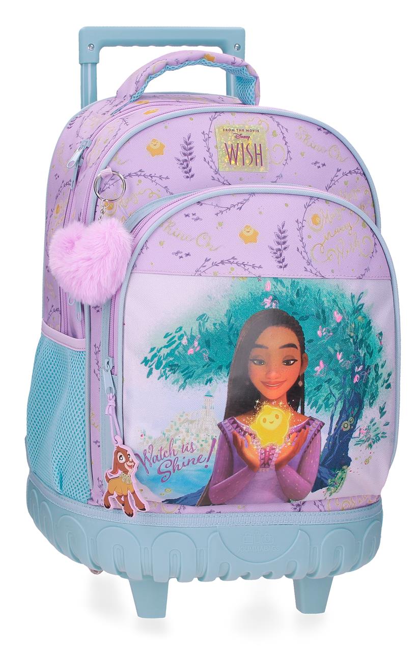 Disney Školní batoh na kolečkách Watch us shine Wish - 30,24 L