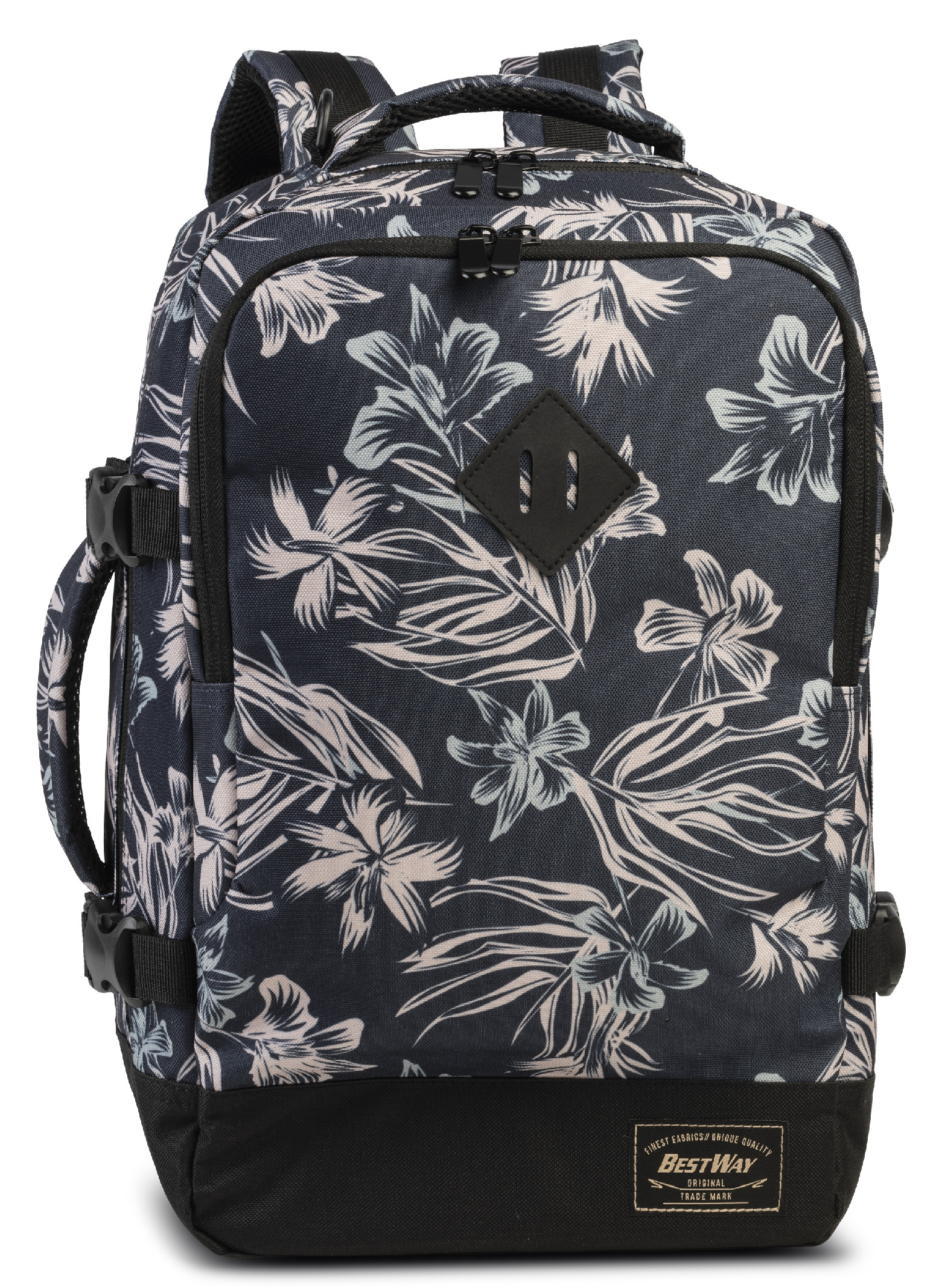 BestWay cestovní batoh Cabin pro small - navy/béžový - 20L