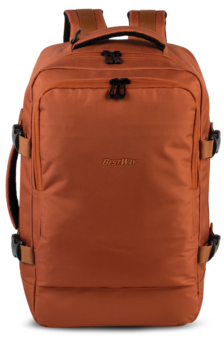 BestWay cestovní batoh Cabin pro small 300D, 25x40x20 cm - cihlový - 20L