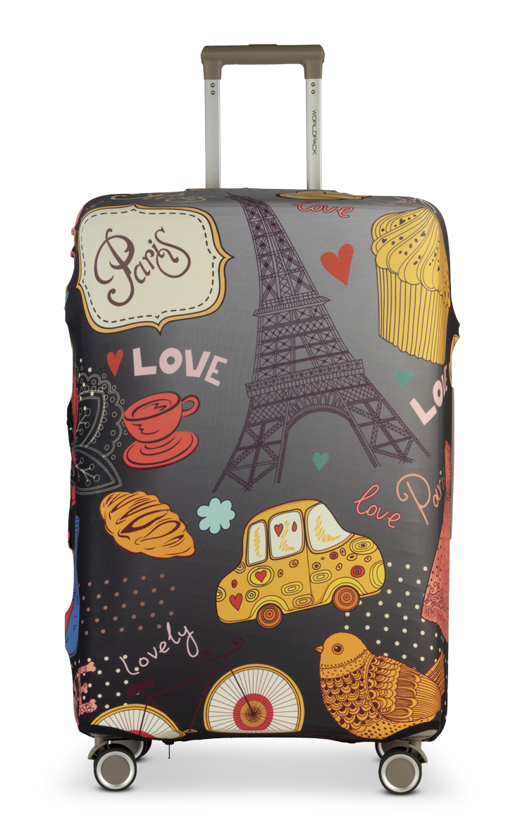 WORLDPACK ochranný obal na kufr L - Paris