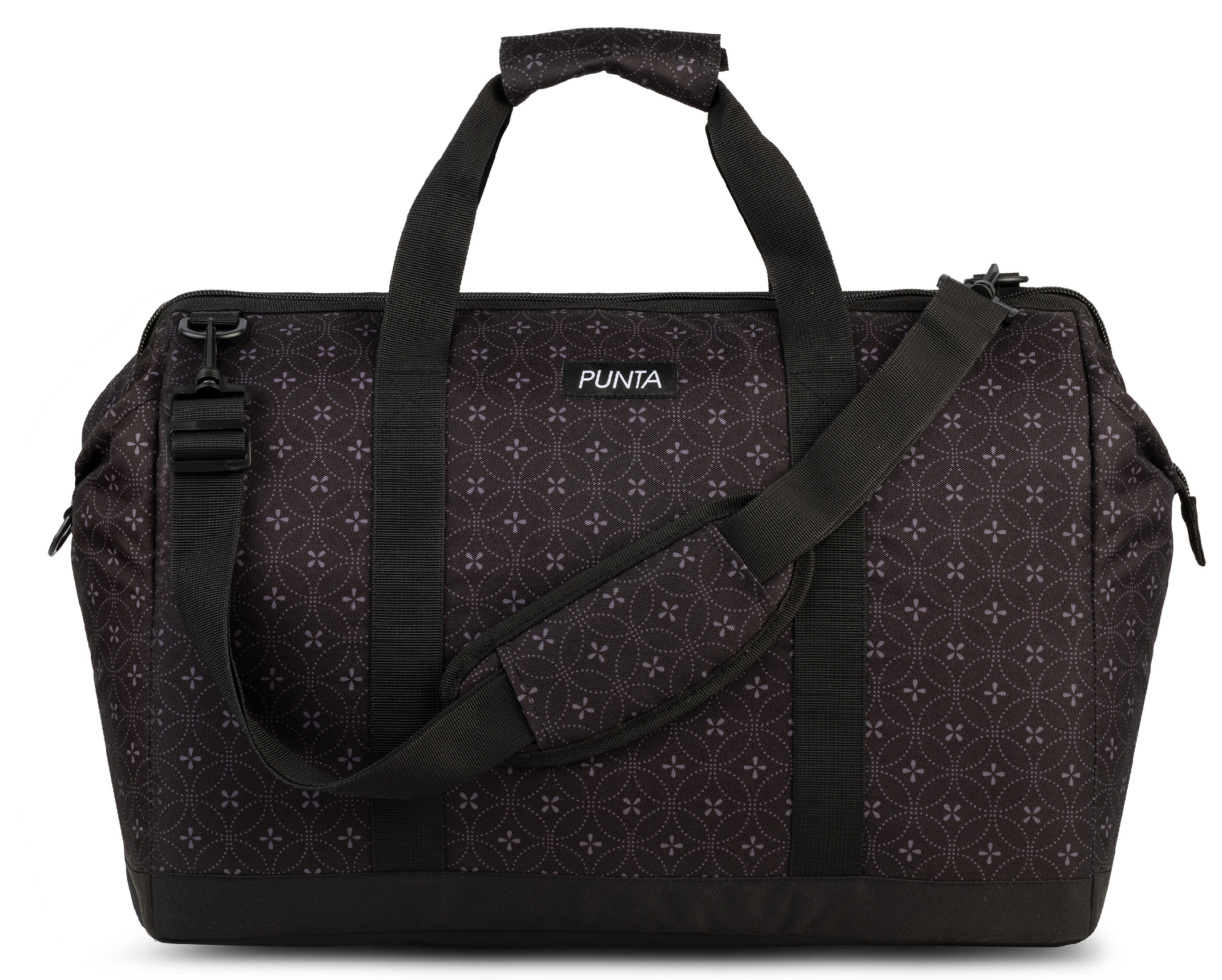 Punta weekend cestovní taška - 27L - černá se vzorem