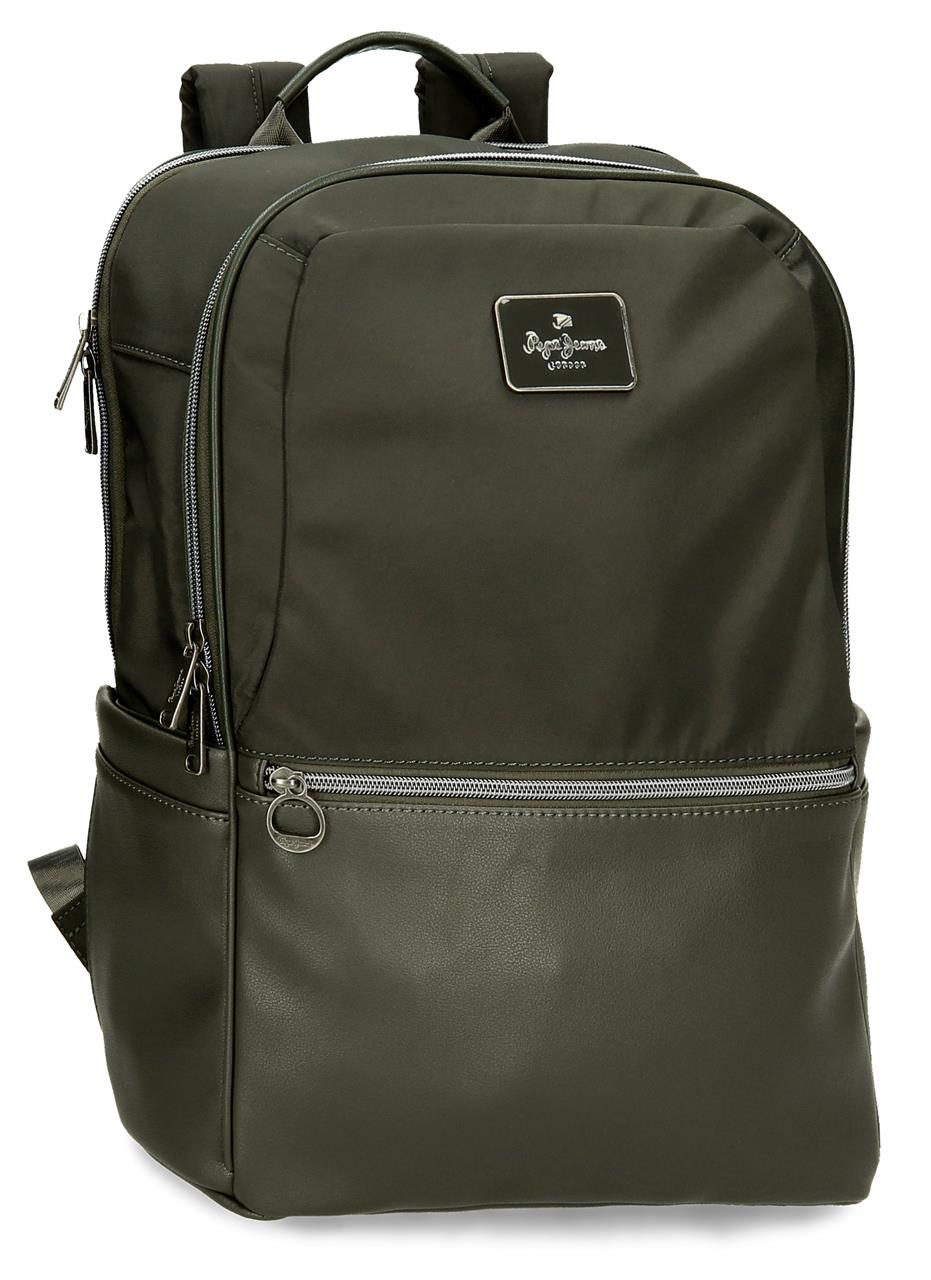 Dámský batoh na notebook Pepe Jeans Christine 14L - zelený