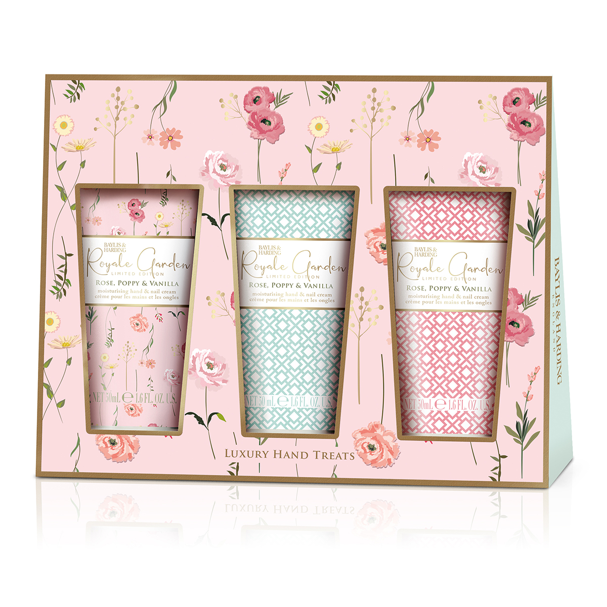 Baylis & Harding Royale Garden Rose, Poppy & Vanilla krém na ruce