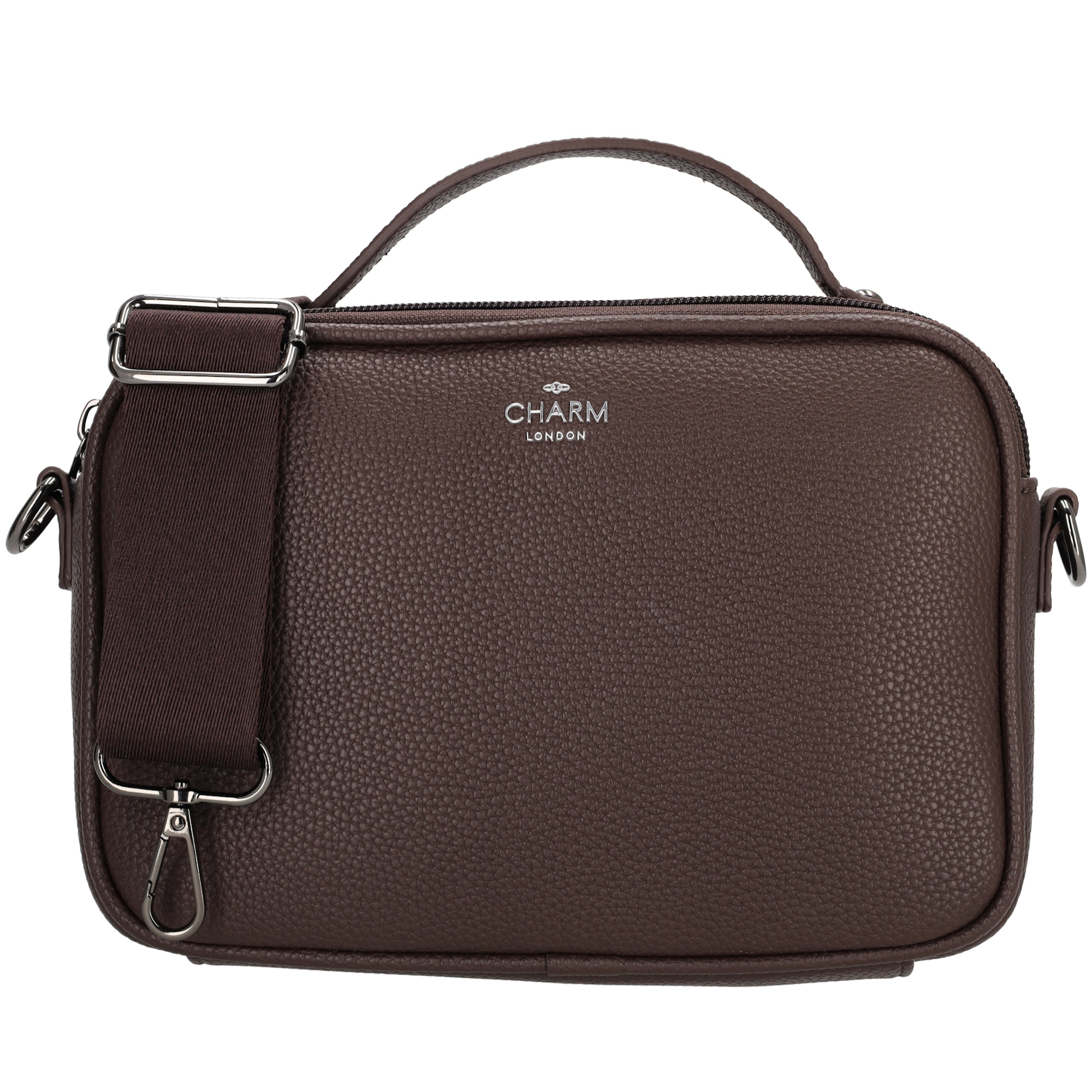 Dámská kabelka přes rameno Charm London Mulberry - hnědá