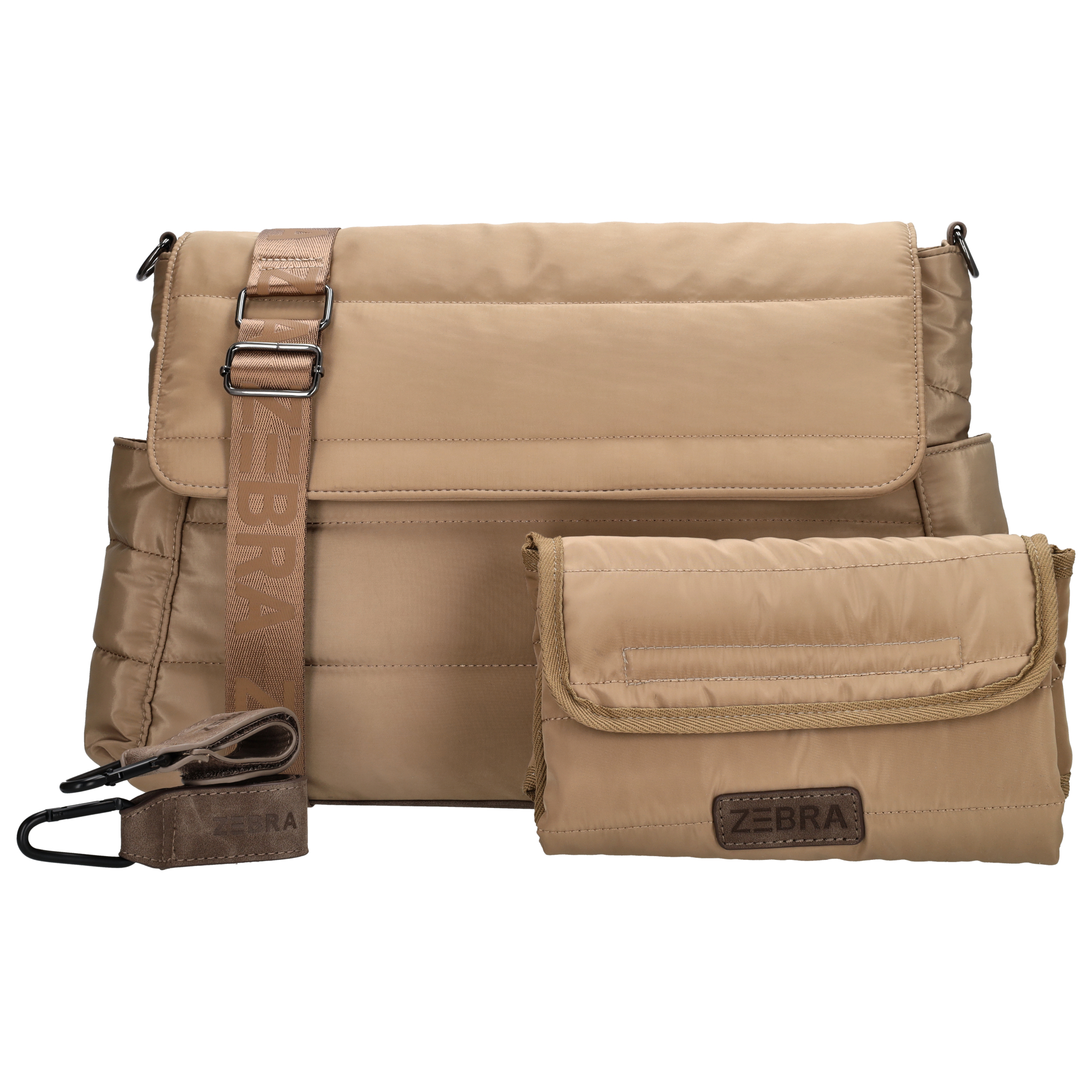 Přebalovací taška Zebra Elske 18 L - taupe