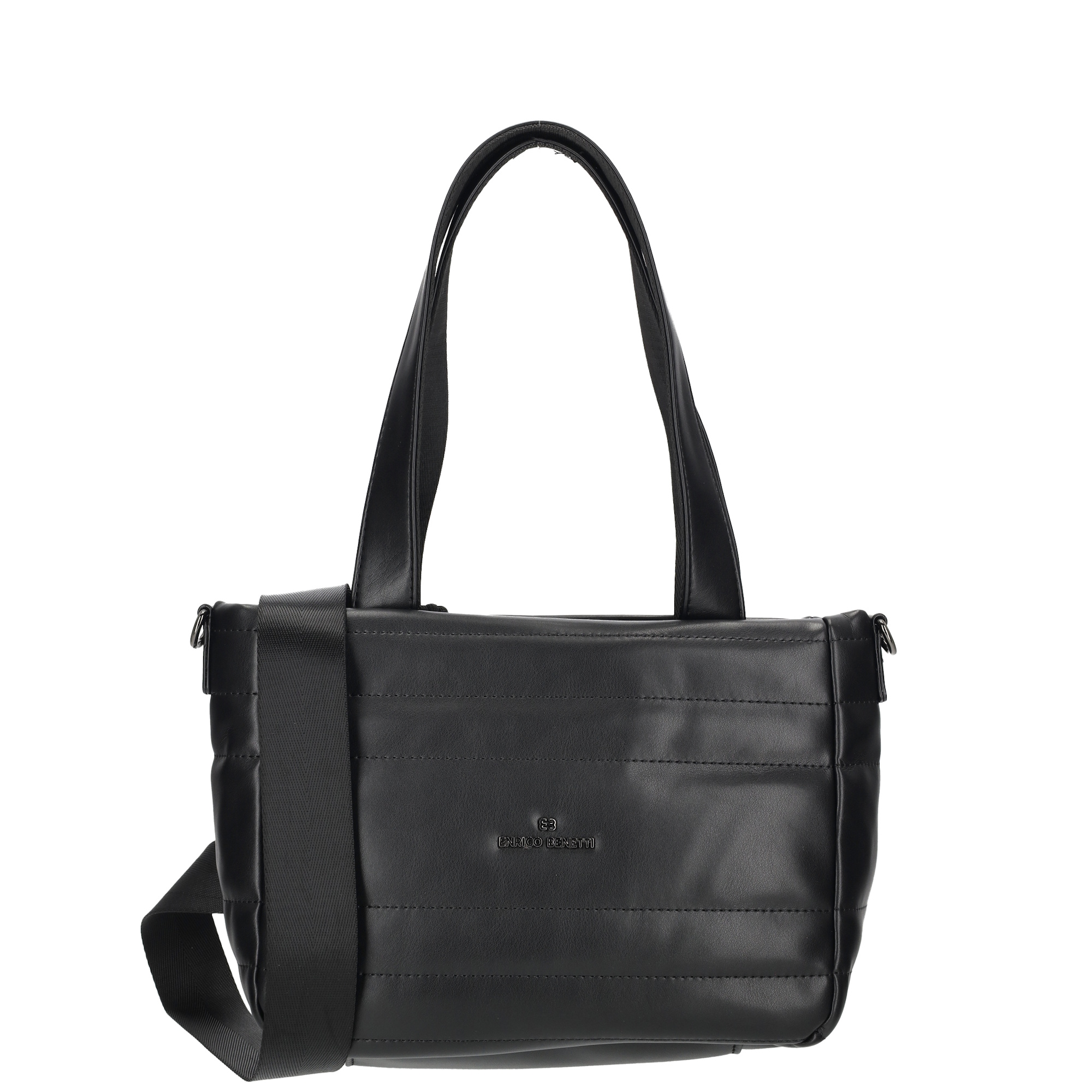 Dámská taška na rameno Enrico Benetti Romy - černá - 30x20 cm