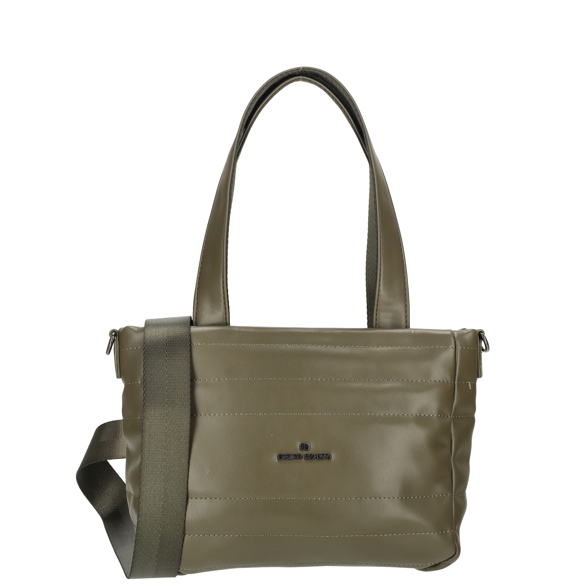 Dámská taška na rameno Enrico Benetti Romy - olivová - 30x20 cm
