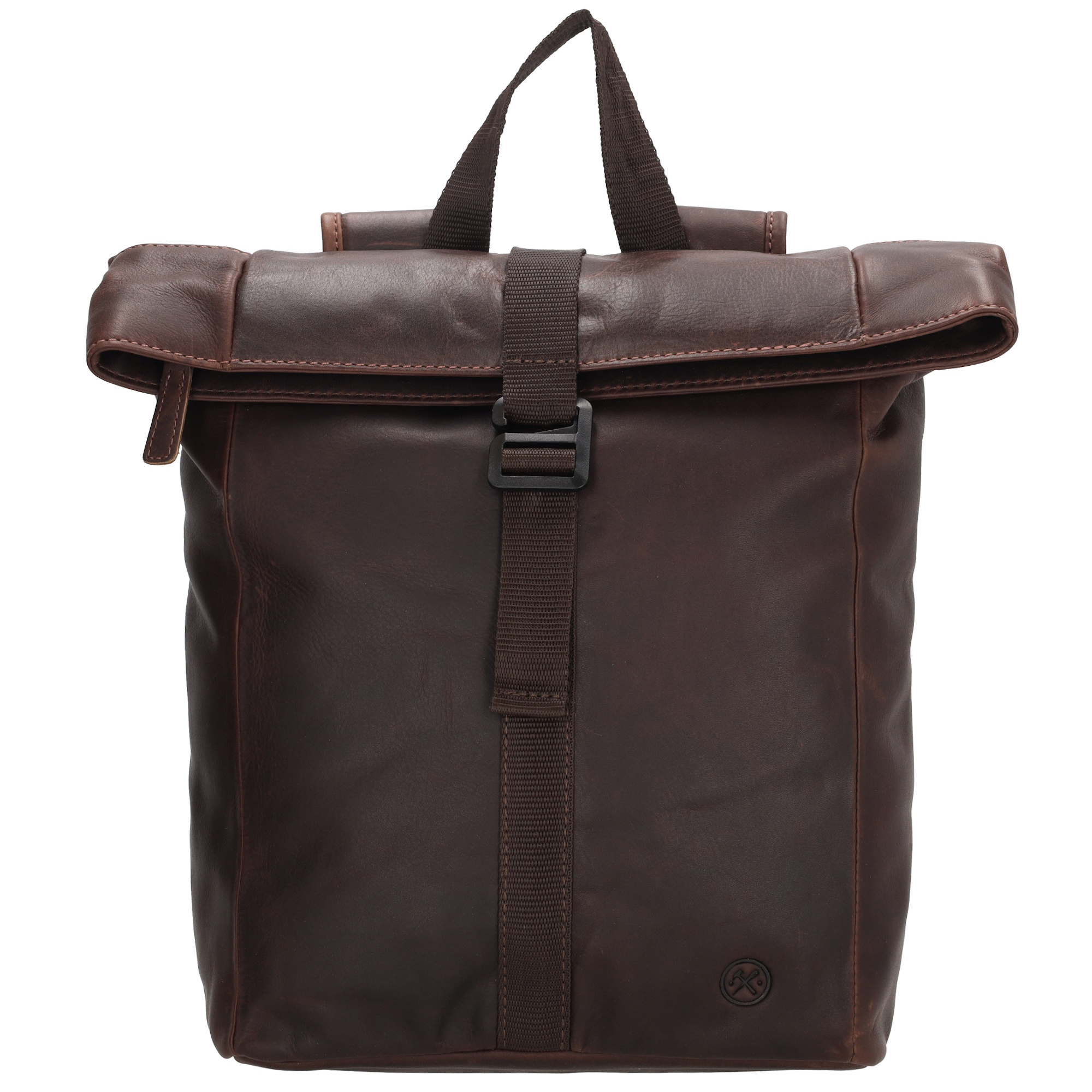 Hide & Stitches kožený batoh Japura 7,5L - tmavě hnědá