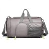 Multifunkční pánská sportovní taška / batoh - šedá