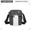 Pánská crossbody taška přes rameno Pocket Black - černá