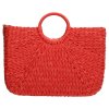 Letní kabelka Pe-Florence Nature - korálově červená