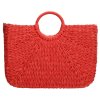 Letní kabelka Pe-Florence Nature - korálově červená