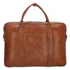 Kožená byznys taška na notebook Micmacbags legacy 15,6 inch (38 cm) - koňaková