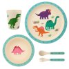 Dětská jídelní bambusová souprava - Roarsome Dinosaurs