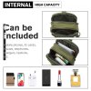 KONO casual malá crossbody taška - army zelená