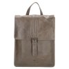 Dámský kožený batoh Micmacbags Porto - šedý