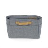 Organizér do cestovní tašky Walking Mum Baby nature Collection - tmavě šedý