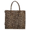 Dámská elegantná kabelka Beagles Val do Dubra - panter print