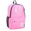 Školní svítící batoh Senkey Style s USB portem - růžový