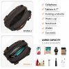 Dámská plátěná multifunkční crossbody taška KONO Saviora - černá