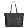 Dámská elegantní kabelka Charm London Birmingham shopper 15,6 inch (38 cm) - černá