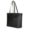 Dámská elegantní kabelka Charm London Birmingham shopper 15,6 inch (38 cm) - černá