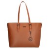 Dámská elegantní laptop taška Charm London Birmingham shopper 15,6 inch (38 cm) - koňaková