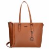 Dámská elegantní laptop taška Charm London Birmingham shopper 15,6 inch (38 cm) - koňaková