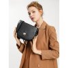 Elegantní dámská crossbody kabelka Miss Lulu Patricia - černá