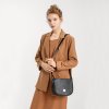 Elegantní dámská crossbody kabelka Miss Lulu Patricia - černá