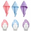 3 ks turban - ručník na vysušení vlasů z mikrovlákna - 3 barvy