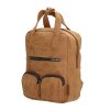 Dámský batoh Beagles Arona - koňakový - 3L