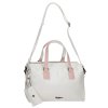 Dámská elegantní bowling kabelka Pepe Jeans DENIA - bílá