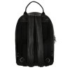Luxusní kožený unisex batoh na notebook Genici Amsterdam Hugo - černý - 19L