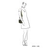 Charm London crossbody dámská kabelka Anna - olivově zelená